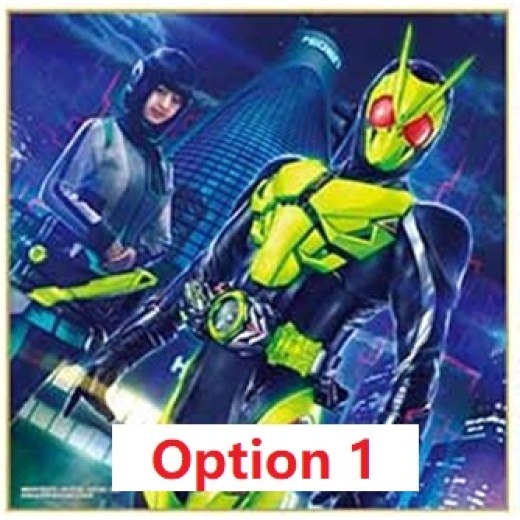 KAMEN RIDER ZERO-ONE No.2 feat LEGEND KAMEN RIDER - Prize D Signature Board (Ichiban KUJI)