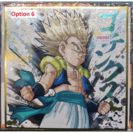 DRAGON BALL RISING FIGHTERS WITH DRAGONBALL LEGENDS Prize H - Signature Board (Ichiban KUJI)