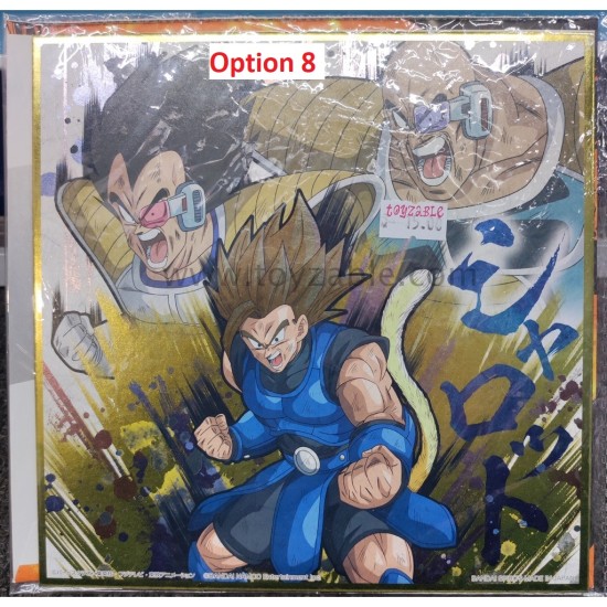 DRAGON BALL RISING FIGHTERS WITH DRAGONBALL LEGENDS Prize H - Signature Board (Ichiban KUJI)