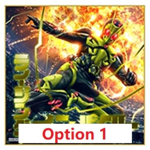 Kamen Rider Zero-One No.3 feat LEGEND KAMEN RIDER - Prize C Signature Board (Ichiban Kuji)