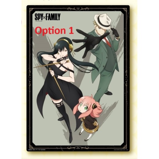 Bandai Ichiban Kuji Spy x Family - Lovely Ordinary Days - Prize C Original illustration board