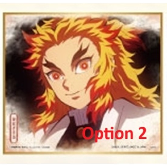 Bandai Ichiban Kuji Demon Slayer:Kimetsu no Yaiba- The City where Demons Dwell - The Second- Prize I -  Mini Shikishi