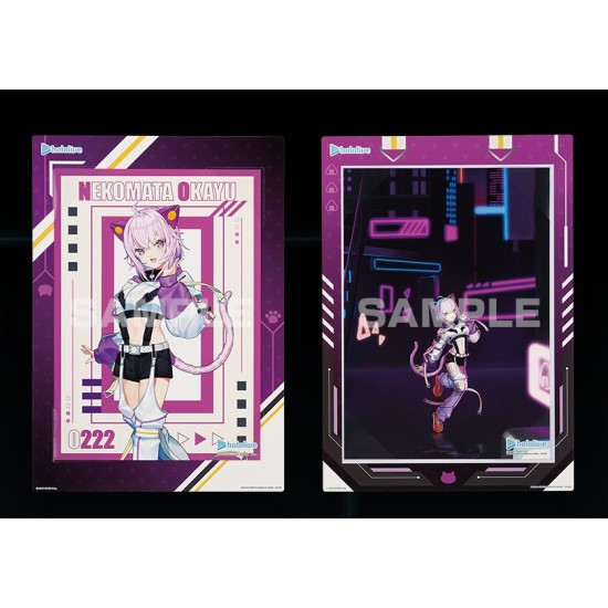 Bandai Ichiban Kuji Hololive Cyberpunk Style - Nekomata Okayu set Bandai Ichiban Kuji Hololive Cyberpunk Style - Nekomata Okayu set