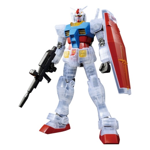 Ichiban Kuji Mobile Suit Gundam Gunpla 2021 - Last Prize Mega Size Model 1/48 RX-78-2 Gundam Solid Clear Reverse