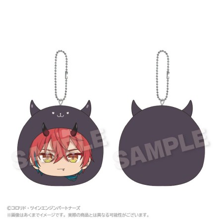 Stella Notes Cosmic Princess Kaguya! Marumates Cushion Key Chain - Mikado Akira