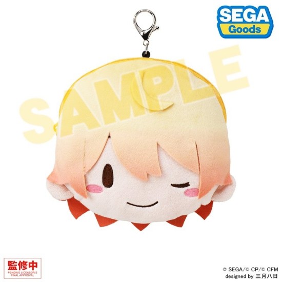Sega Project Sekai Colorful Stage! feat. Hatsune Miku Fuwa Petit Face Pouch with Reel - Tenma Tsukasa