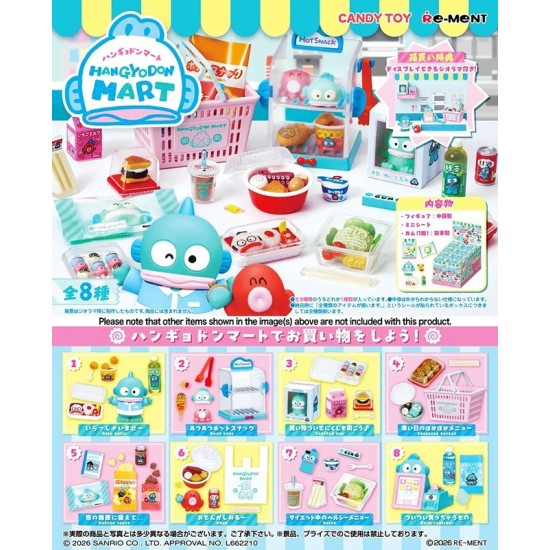 [PreOrder] Re-ment Hangyodon Mart (Set of 8) (Re-issue)