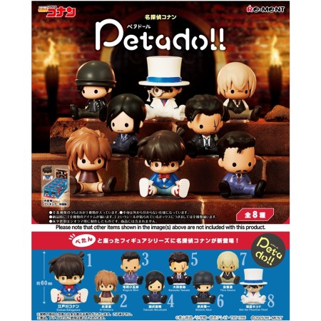 [PreOrder] Re-ment petadoll Detective Conan (Set of 8) (Re-issue)