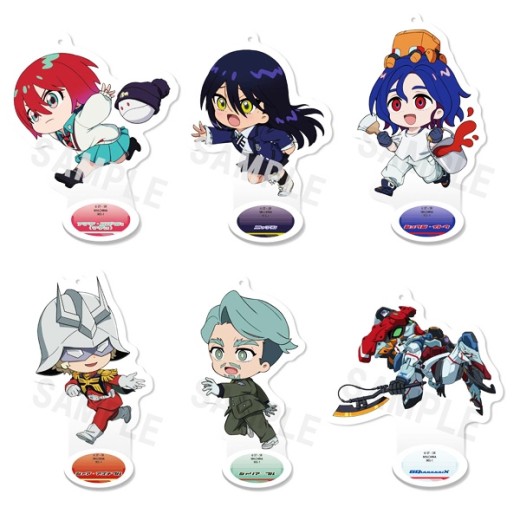 [PreOrder] MEGAHOUSE TOKOTOKO ACRYLIC STAND SERIES - Mobile Suit Gundam GQuuuuuuX (Set of 6)