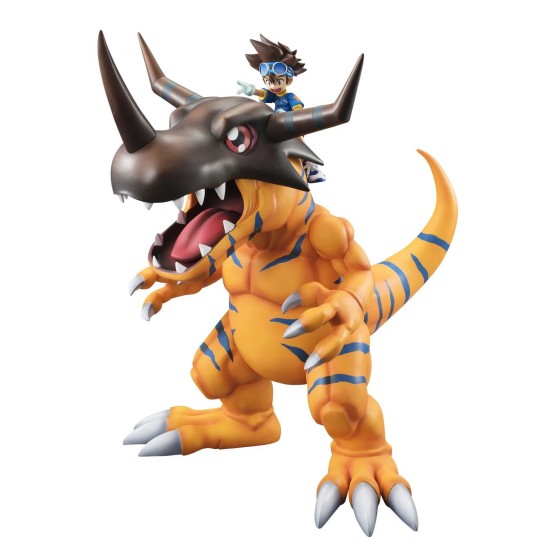 [PreOrder] MEGAHOUSE PRECIOUS G.E.M. SERIES Digimon Adventure - Greymon & Taichi Yagami (Re-issue)