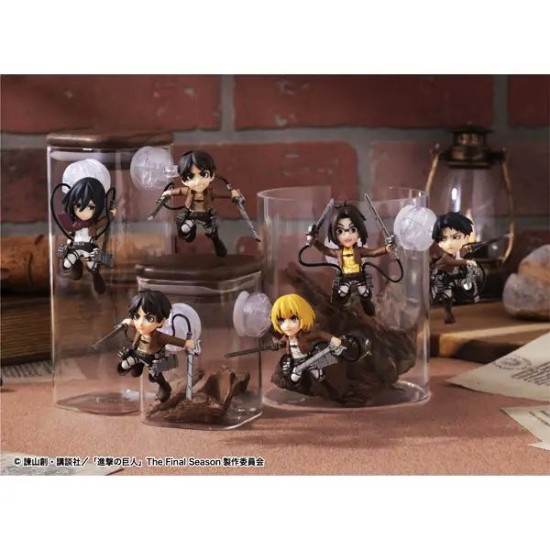 [PreOrder] MEGAHOUSE TOBIMAS SERIES - Attack on Titan (Set of 6)