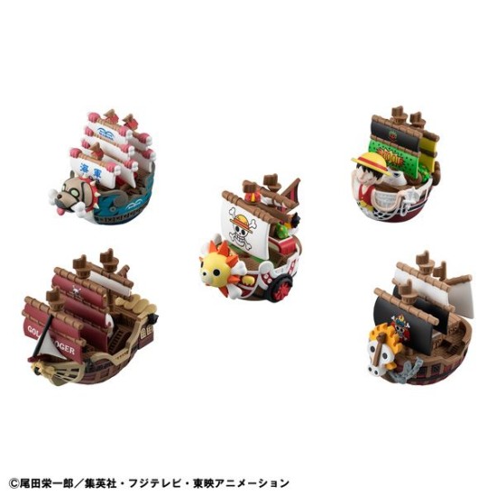[PreOrder] MEGAHOUSE YURACOLLE SERIES - ONE PIECE GRAND LINE Collection Set Vol.3 (Set of 5)