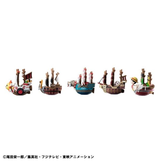 [PreOrder] MEGAHOUSE YURACOLLE SERIES - ONE PIECE GRAND LINE Collection Set Vol.3 (Set of 5)