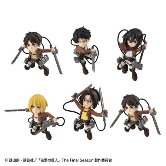 [PreOrder] MEGAHOUSE TOBIMAS SERIES - Attack on Titan set【with gift】