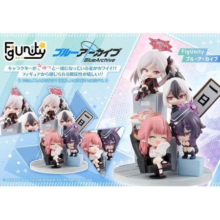 [PreOrder] MEGAHOUSE FIGUNITY SERIES - Blue Archive