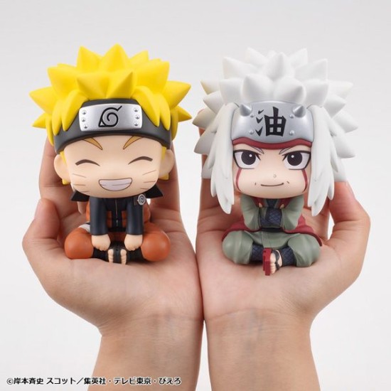 [PreOrder] MEGAHOUSE LOOK UP SERIES NARUTO Shippuden Naruto Uzumaki Smile ver. & Jiraiya set【with gift】
