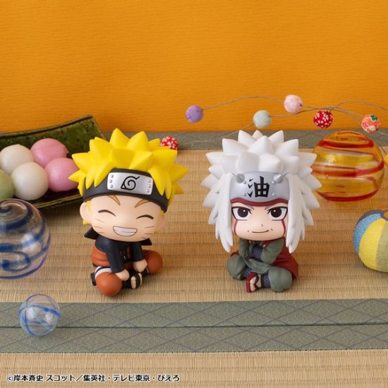[PreOrder] MEGAHOUSE LOOK UP SERIES NARUTO Shippuden Naruto Uzumaki Smile ver. & Jiraiya set【with gift】