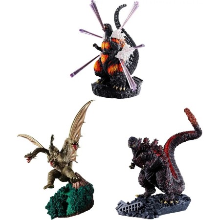 [PreOrder] MEGAHOUSE PETITRAMA EX - Godzilla 01 (Set of 3)