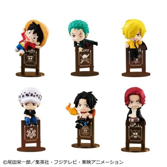 [PreOrder] MEGAHOUSE OCHATOMO SERIES - ONE PIECE Pirates Party (Set of 8) (Re-issue)