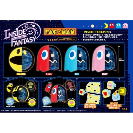 [PreOrder] MEGAHOUSE INSIDE FANTASY SERIES - Pac-Man (Set of 4)