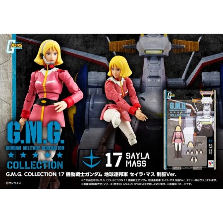 [PreOrder] MEGAHOUSE G.M.G. COLLECTION - 17 Mobile Suit Gundam Earth Federation Sayla Mass Uniform Ver.