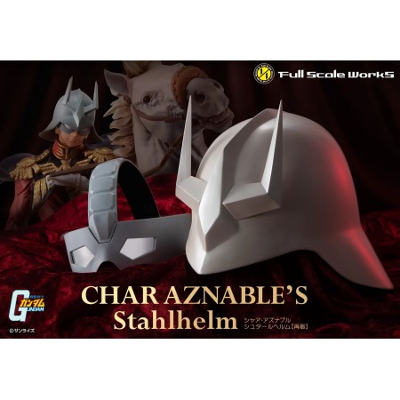 [PreOrder] MEGAHOUSE 1/1 FULL SCALE WORKS MOBILE SUIT GUNDAM Char Aznable Stahlhelm (Re-issue)