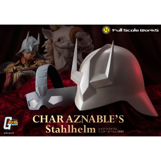 [PreOrder] MEGAHOUSE 1/1 FULL SCALE WORKS MOBILE SUIT GUNDAM Char Aznable Stahlhelm (Re-issue)