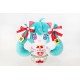 [PreOrder] KADOKAWA Hatsune Miku x Maneki-neko Hatsune Miku White Cat Plush Standard Art by Rassu