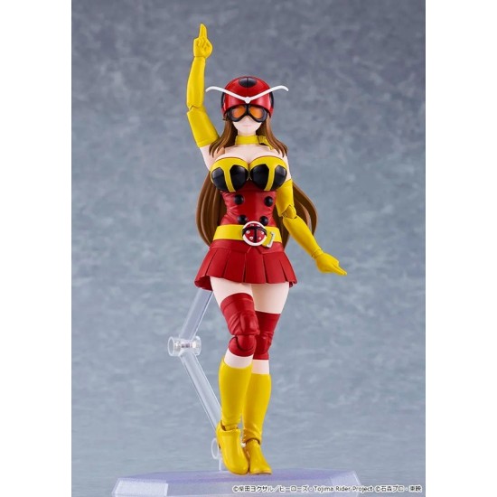 [PreOrder] GSC Max Factory figma 699 Tojima Wants to Be a Kamen Rider - Yuriko Okada (Electro-Wave Human Tackle Ver.)