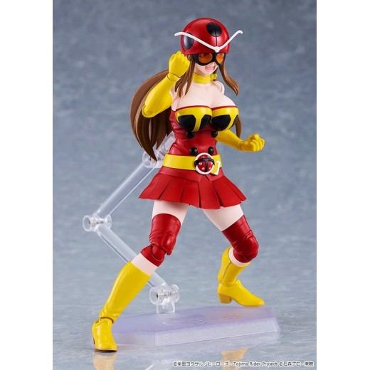[PreOrder] GSC Max Factory figma 699 Tojima Wants to Be a Kamen Rider - Yuriko Okada (Electro-Wave Human Tackle Ver.)