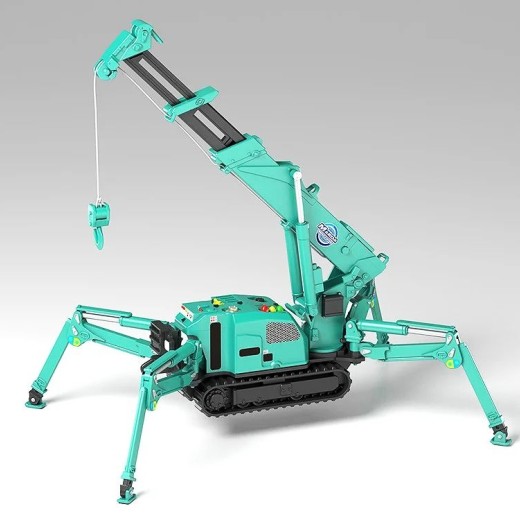 [PreOrder] GSC MODEROID 1/20 Spider Crane - MAEDA SEISAKUSHO Spider Crane (Green) (Re-issue)