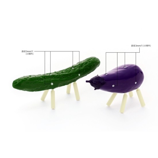 [PreOrder] GSC StudioSYUTO - Shoryo Uma Plastic Model Cucumber & Eggplant
