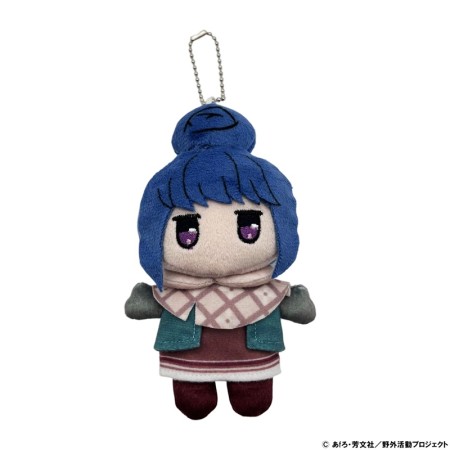 [PreOrder] SOUP Yurucamp Season 3 Kigurumi Rin-chan Ball Chain Mascot