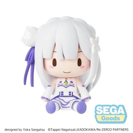 [PreOrder] SEGA Re:ZERO -Starting Life in Another World- - fuwa petit Chibi Figure Emilia