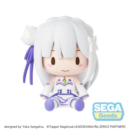 [PreOrder] SEGA Re:ZERO -Starting Life in Another World- - fuwa petit Chibi Figure Emilia