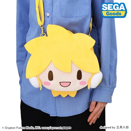 [PreOrder] Sega Kagamine Len Fuwa Petit Face Shoulder Bag M