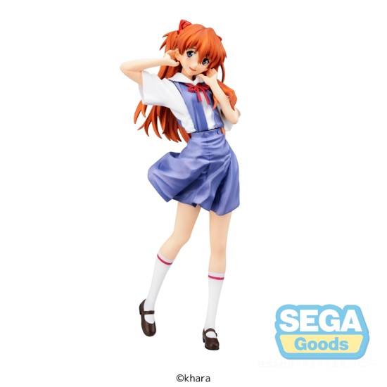 [PreOrder] SEGA Rebuild of Evangelion - XStellar Figure Asuka Uniform Ver.