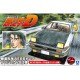 [PreOrder] Aoshima 1/24 Initial D No.1 Takumi Fujiwara AE86 Treno Project D Model Plastic Model (Re-issue)