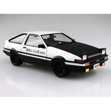 [PreOrder] Aoshima 1/24 Initial D No.1 Takumi Fujiwara AE86 Treno Project D Model Plastic Model (Re-issue)