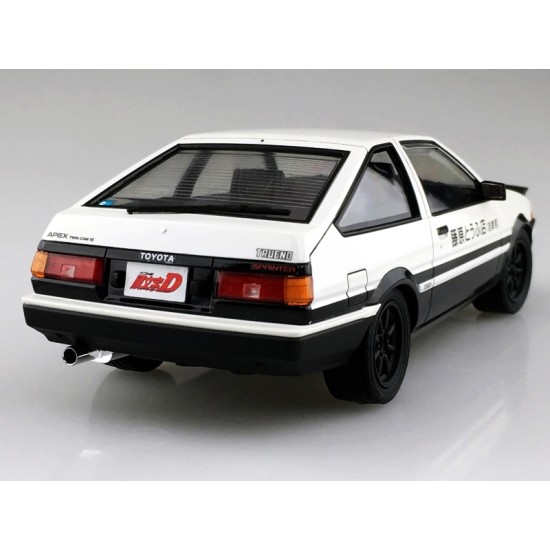 [PreOrder] Aoshima 1/24 Initial D No.1 Takumi Fujiwara AE86 Treno Project D Model Plastic Model (Re-issue)