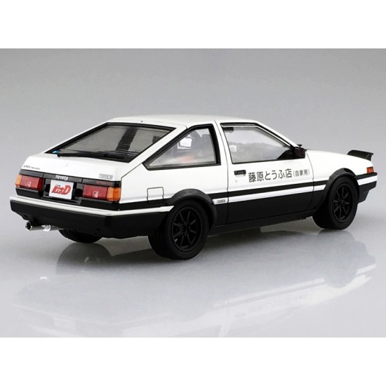 [PreOrder] Aoshima 1/24 Initial D No.1 Takumi Fujiwara AE86 Treno Project D Model Plastic Model (Re-issue)