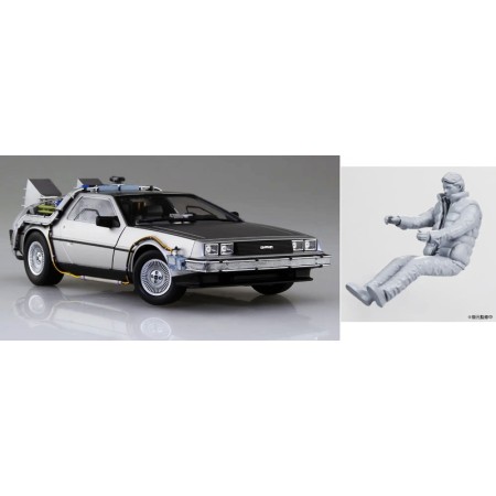 [PreOrder] Aoshima 1/24 Time Machine from Back to the Future Part I with Figure