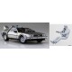[PreOrder] Aoshima 1/24 Time Machine from Back to the Future Part I with Figure