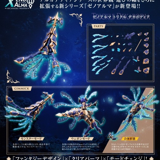 [PreOrder] Kotobukiya ARCANADEA XenoAlma Trickle Dekapodia