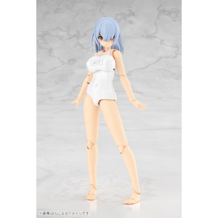 [PreOrder] Kotobukiya Frame Arms Girl Mizuki School Swimsuits White Ver.