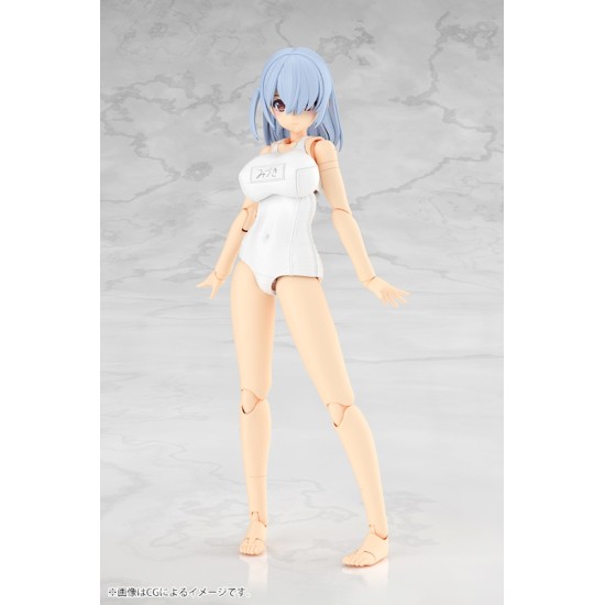 [PreOrder] Kotobukiya Frame Arms Girl Mizuki School Swimsuits White Ver.