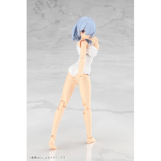 [PreOrder] Kotobukiya Frame Arms Girl Mizuki School Swimsuits White Ver.