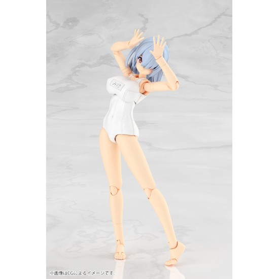 [PreOrder] Kotobukiya Frame Arms Girl Mizuki School Swimsuits White Ver.
