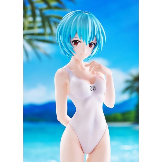 [PreOrder] GSC WAVE Rebuild of Evangelion POP UP PARADE BEACH QUEENS Rei Ayanami (One-Piece Style) L Size