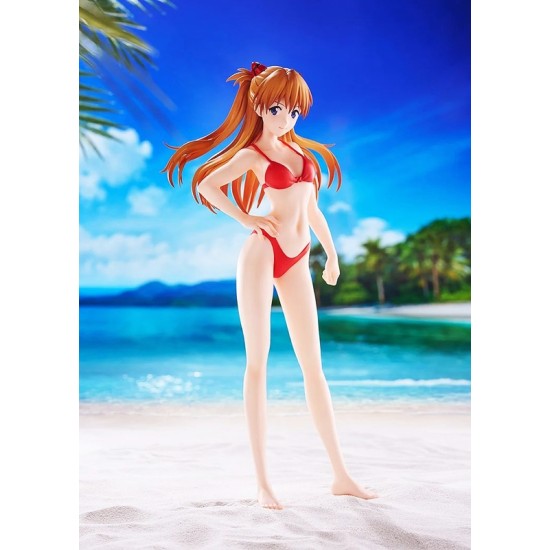 [PreOrder] GSC WAVE Rebuild of Evangelion POP UP PARADE BEACH QUEENS Asuka Shikinami Langley (Bikini Style) L Size